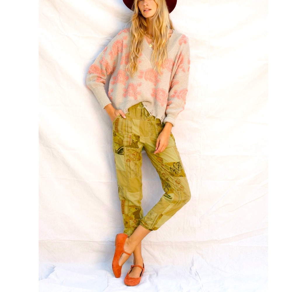 Joanie patchwork joggers